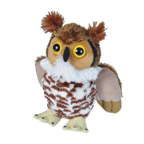 Mini Horned Owl Soft Toy