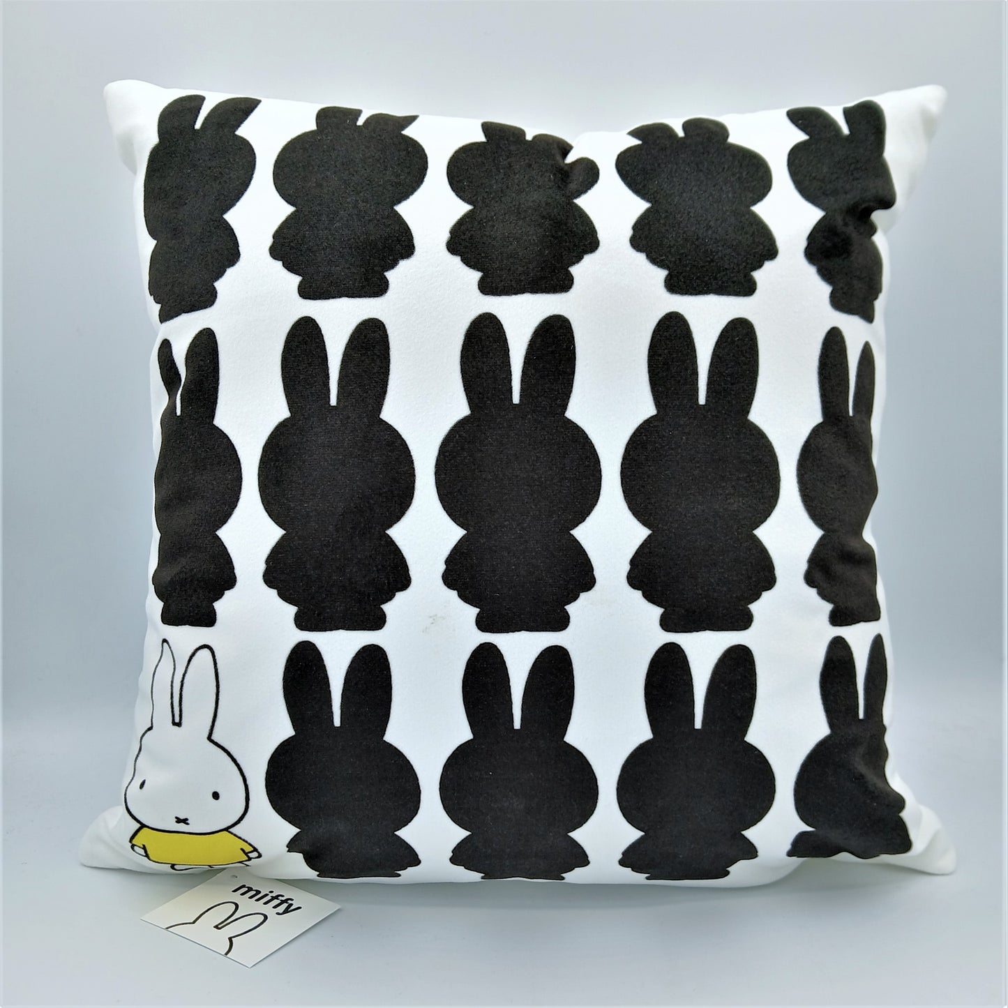 Miffy Face and Silhouette Double Sided Cushion