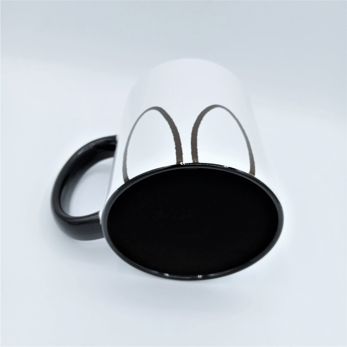 Miffy Face Black and White Mug