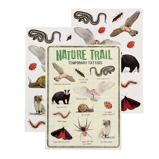 Temporary tattoos - Nature Trail