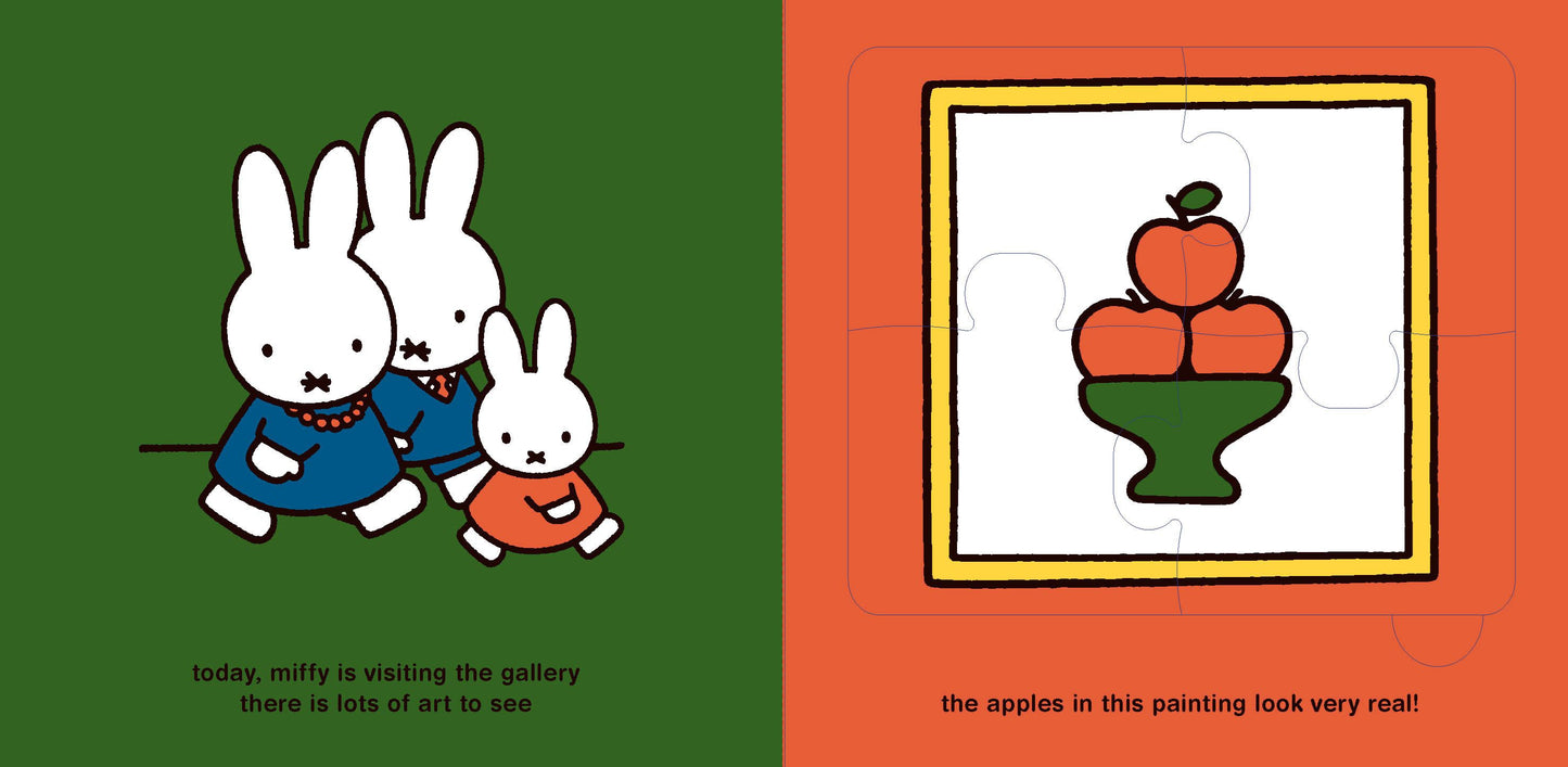 Miffy the Artist Jigsaw Puzzle Book