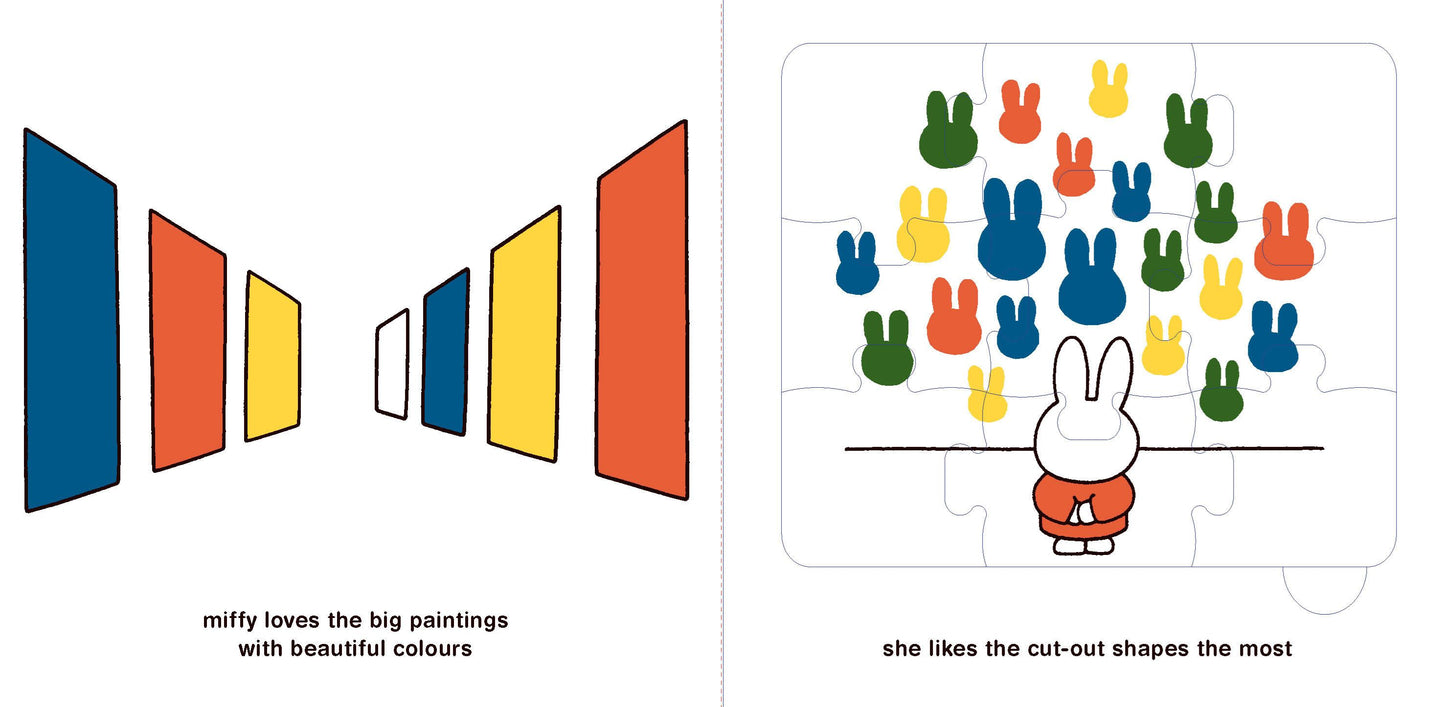 Miffy the Artist Jigsaw Puzzle Book