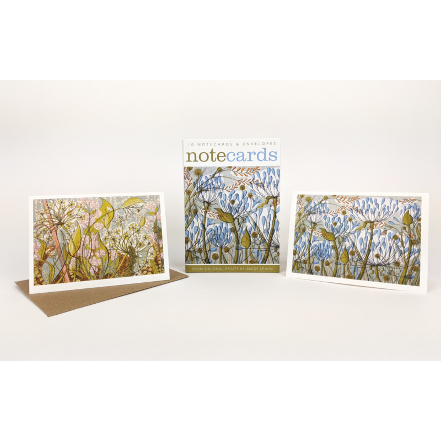 Note card set - Agapanthus II / Ramsons & Campion