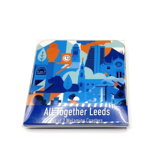 All Together Leeds Coasters Set of 2