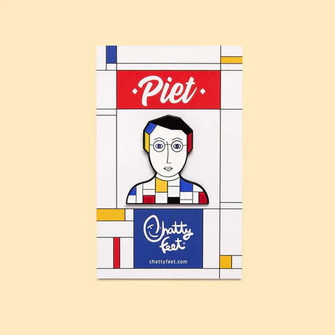 Piet Enamel Pin