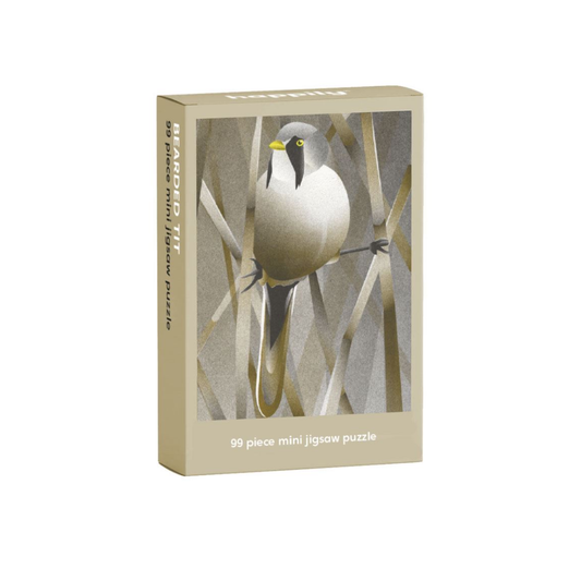 Bearded Tit 99 Piece Mini Jigsaw Puzzle