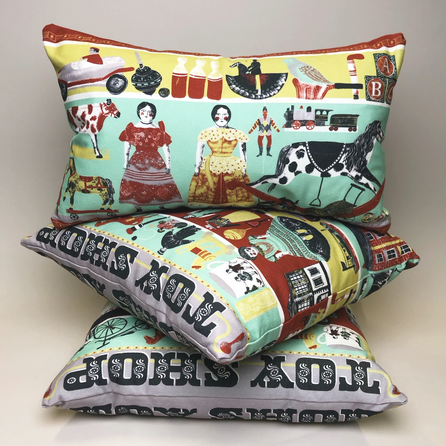 Toy Shop Square Cushion