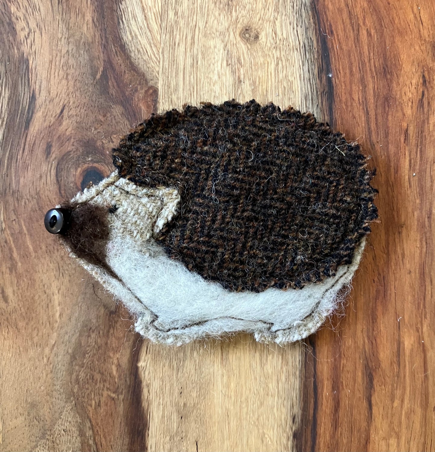 Hedgehog Woven Badge