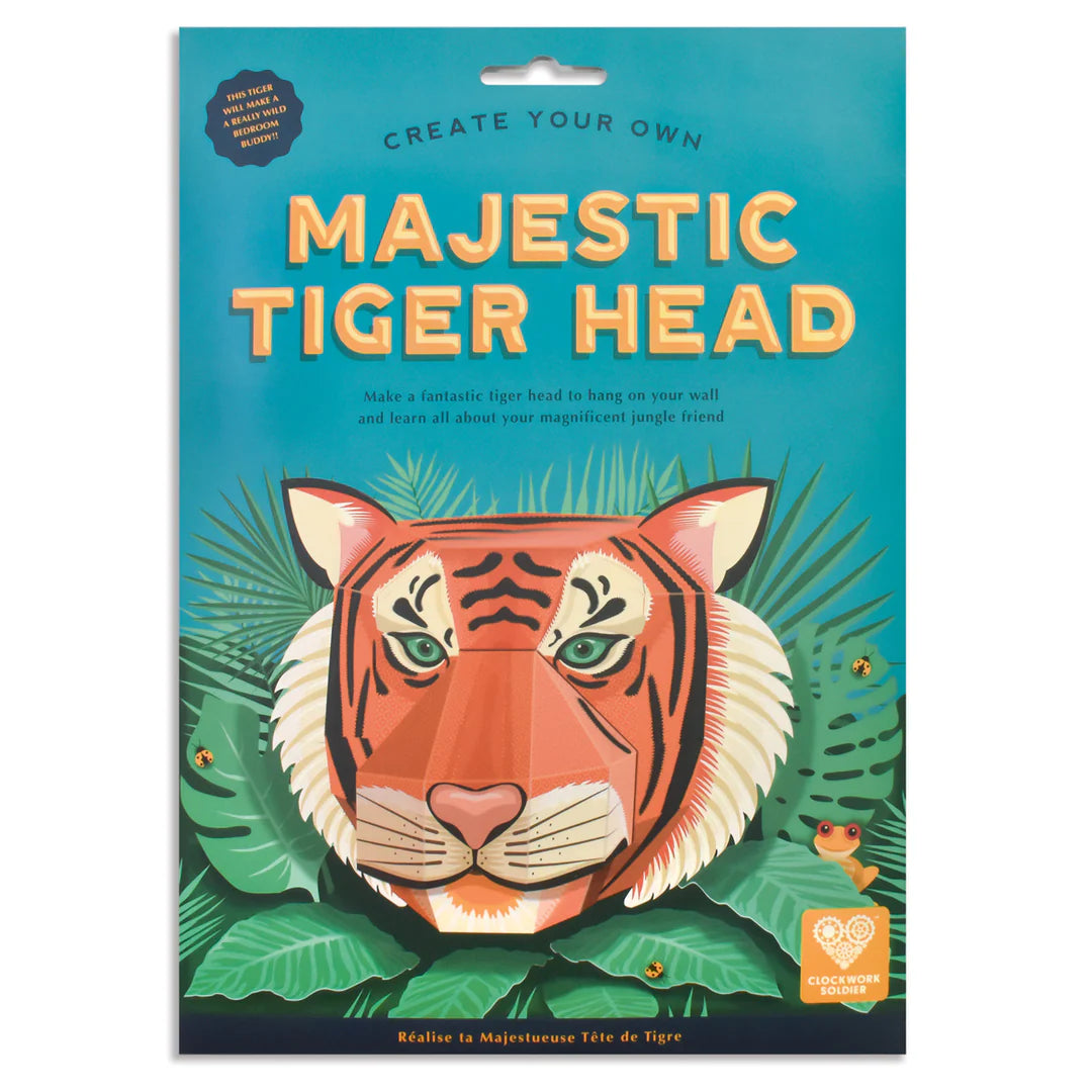 Create Your Own Majestic Tiger Head