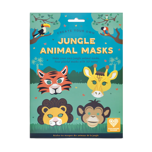 Create Your Own Jungle Animal Masks