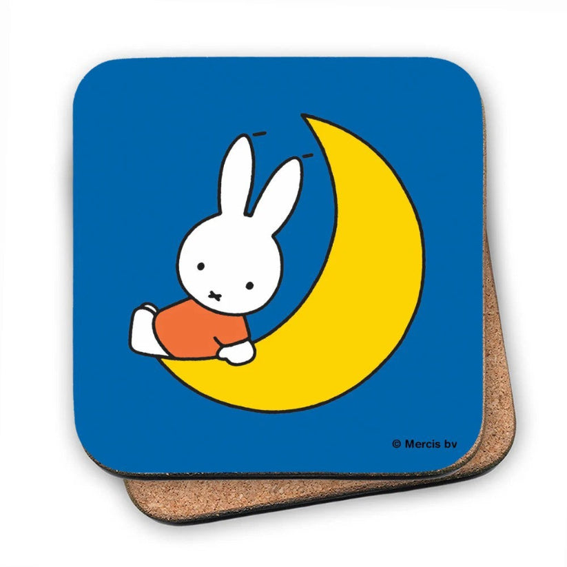 Miffy Sat on the Moon Cork Coaster