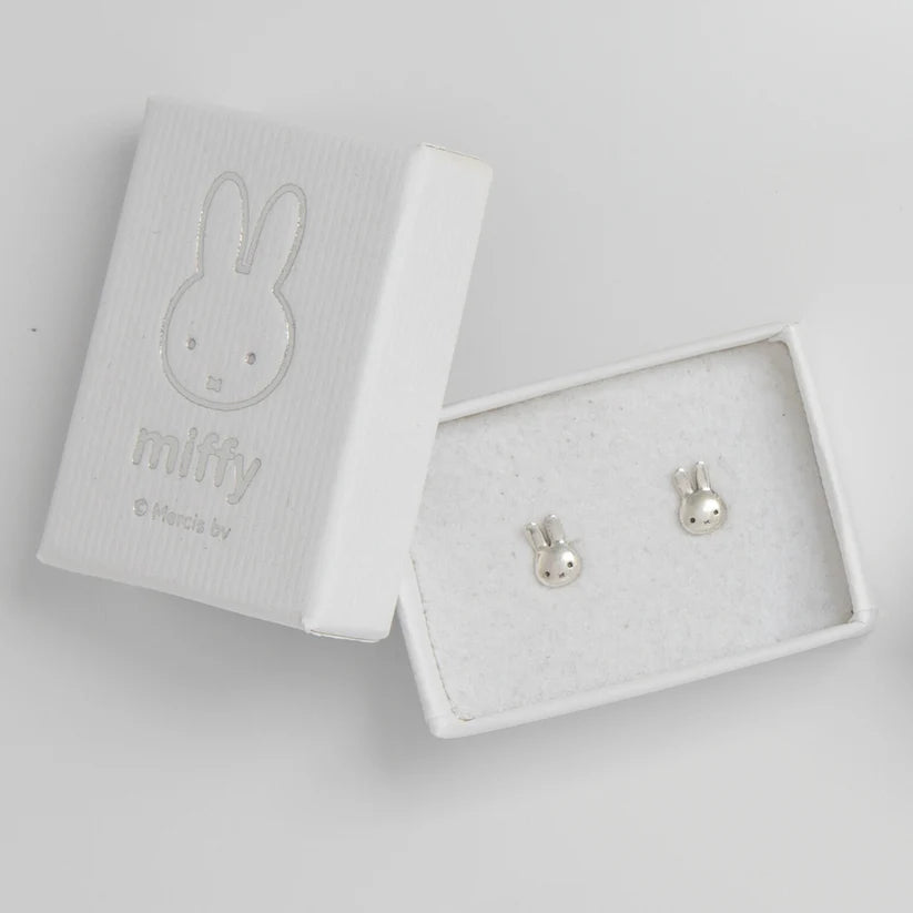 Miffy Mini Head Studs Sterling Silver