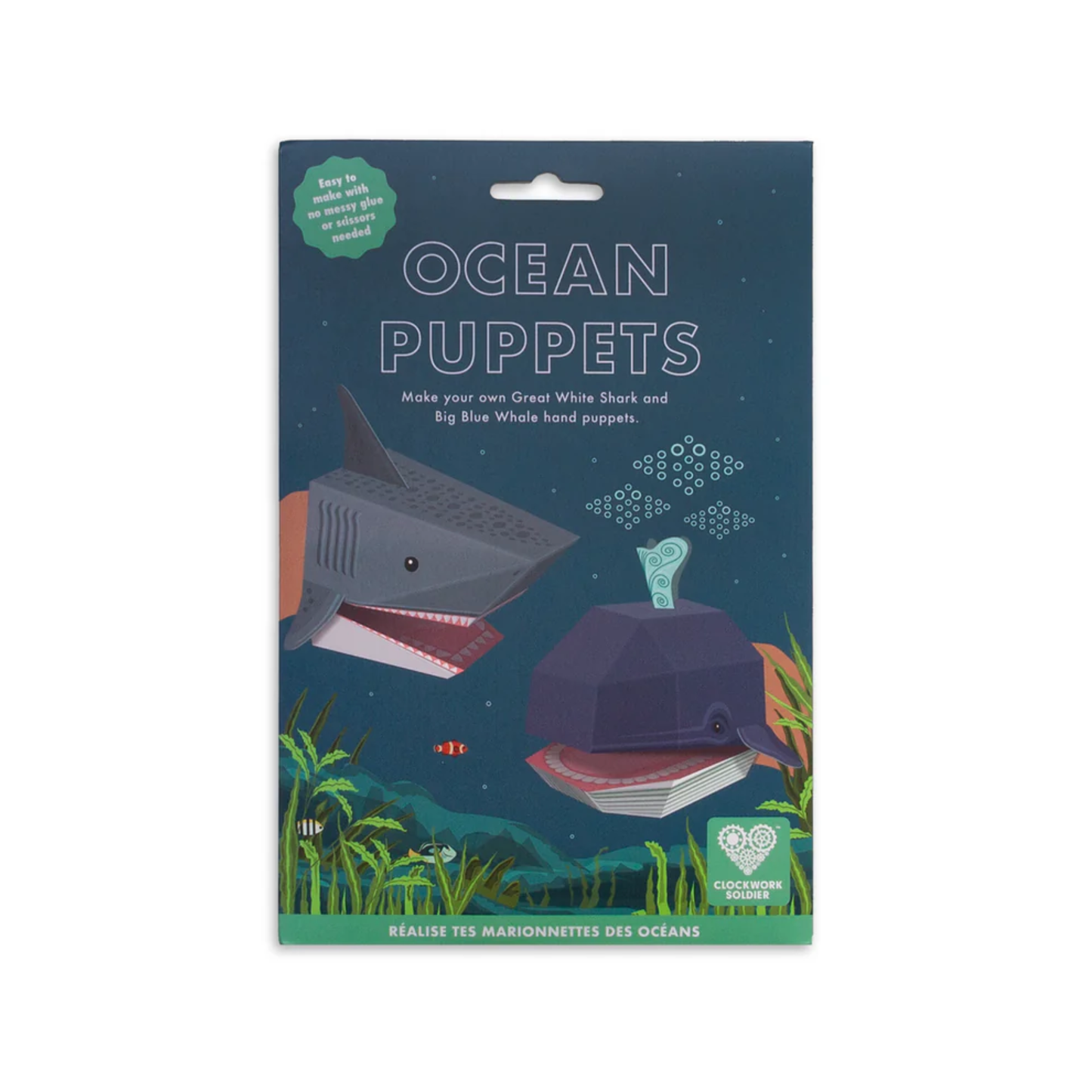 Create Your Own Ocean Puppets