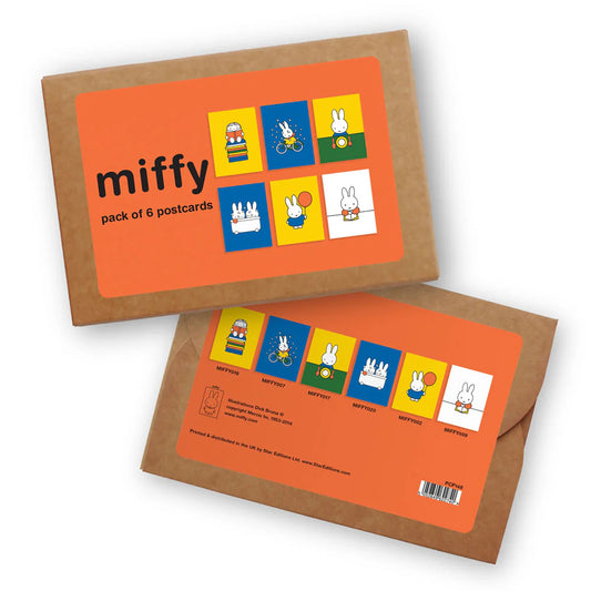 Miffy Postcard Pack - Red