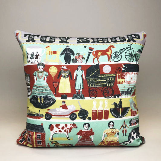 Toy Shop Square Cushion