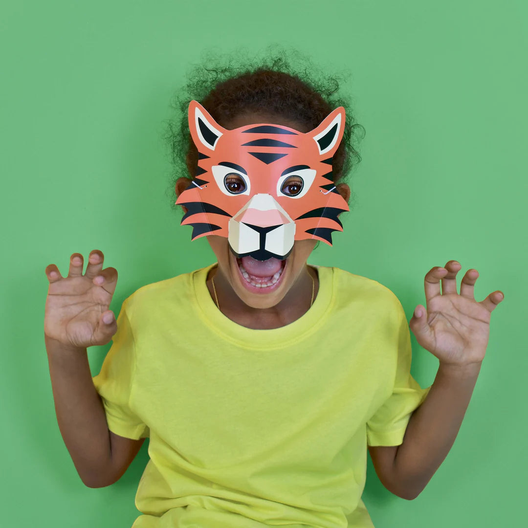 Create Your Own Jungle Animal Masks