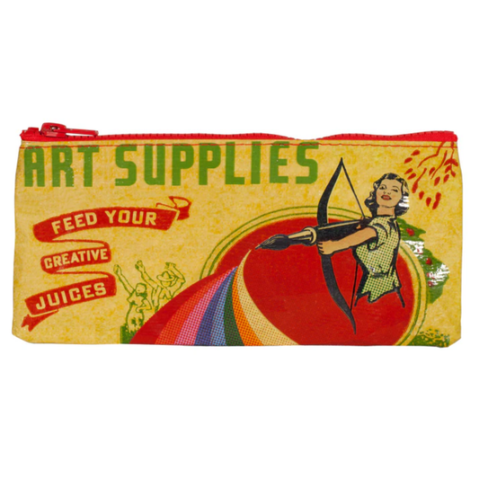 Art Supplies Pencil Case