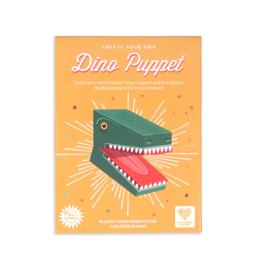 Create Your Own Dino Finger Puppet