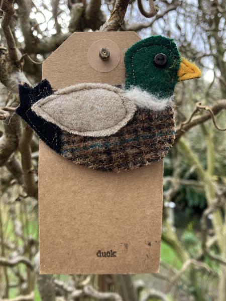 Duck Woven Badge