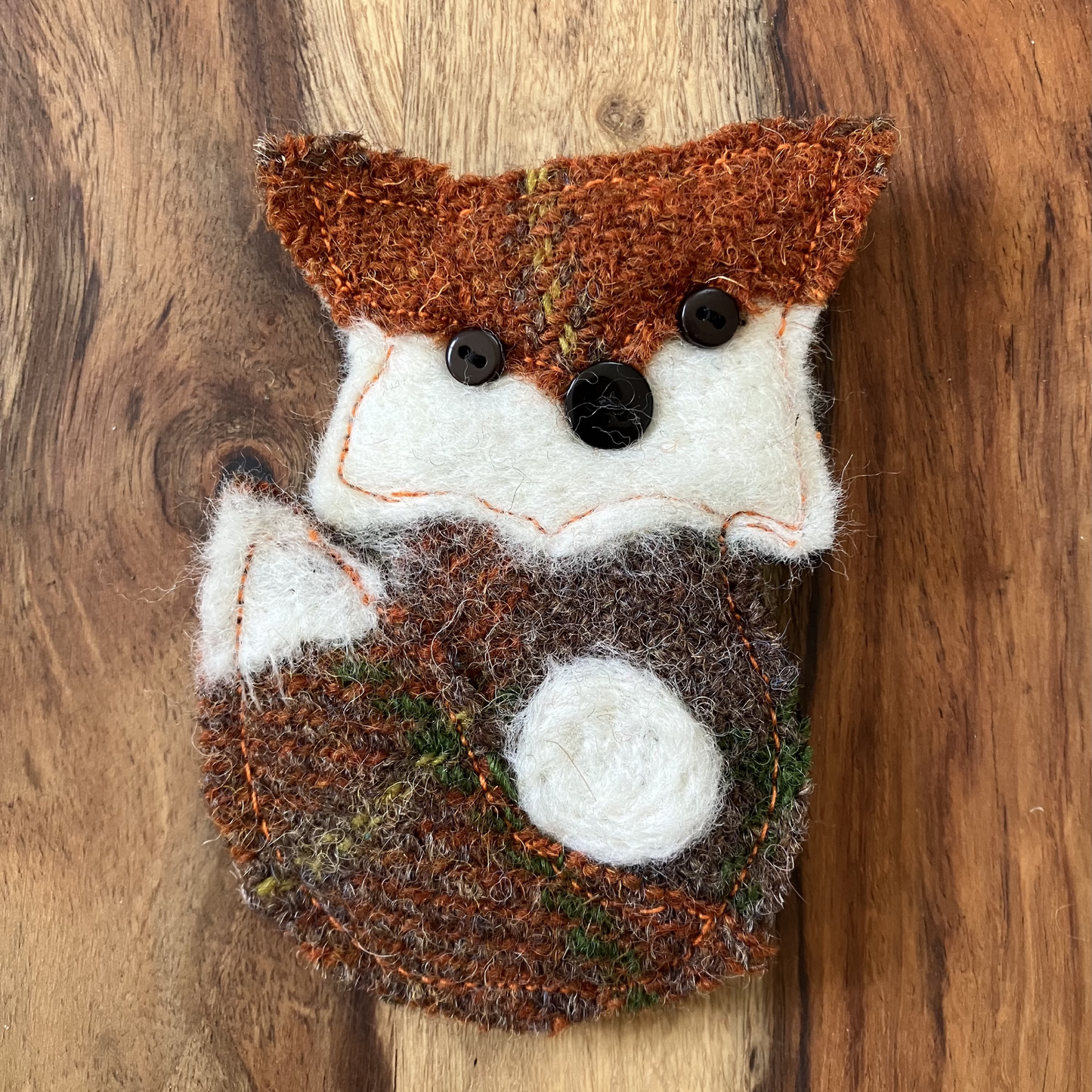 Fox Woven Badge