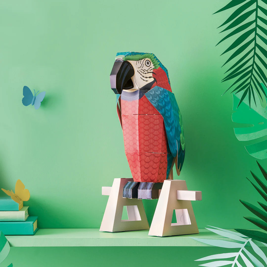 Create Your Own Parrot on a Perch