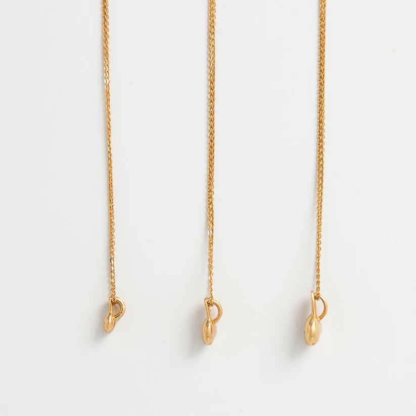 Miffy Medium Head Necklace Gold Vermeil