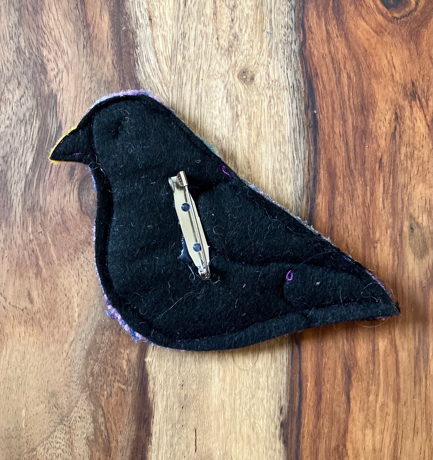 Wood Pigeon Woven Badge